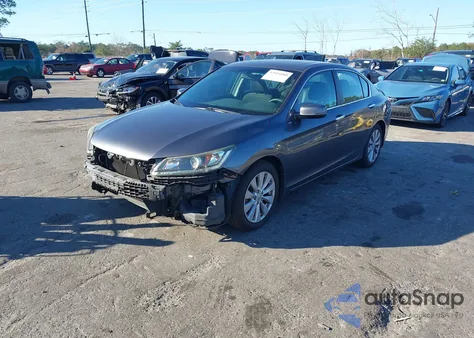 2013 Honda Accord Ex z USA, uszkodzony, nr VIN 1HGCR2F70DA042415